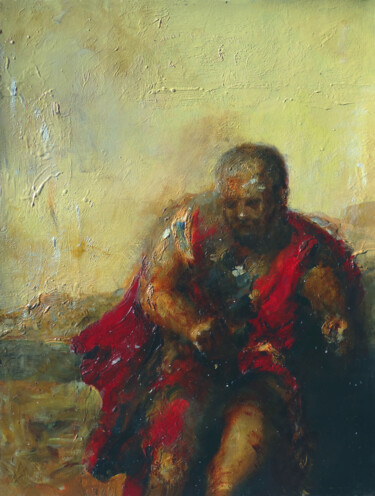 Claudius - that's me Painting titled "Claudius - that's me" by Andrei Kokarev, Original Art, Oil