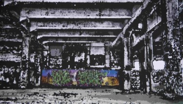 Digitale Kunst getiteld "Zerfall - 01 / Deca…" door Helmut Koehler-Huege, Origineel Kunstwerk, Anders