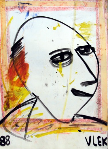 Painting titled "KOPPEN" by Koen Vlerick, Original Artwork