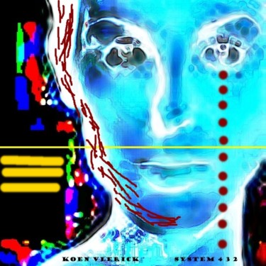 Digitale Kunst getiteld "SYSTEM  4 3 2" door Koen Vlerick, Origineel Kunstwerk