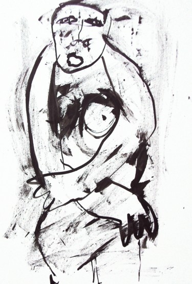 Картина под названием "THE GIRL" - Koen Vlerick, Подлинное произведение искусства