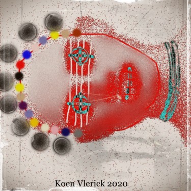 Arts numériques intitulée "RESPECT 2020" par Koen Vlerick, Œuvre d'art originale, Travail numérique 2D