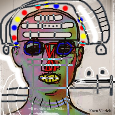 Digitale Kunst mit dem Titel "wij worden witte wo…" von Koen Vlerick, Original-Kunstwerk, 2D digitale Arbeit