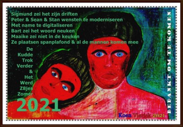 Artes digitais intitulada "ZOMER 2021" por Koen Vlerick, Obras de arte originais, Trabalho Digital 2D