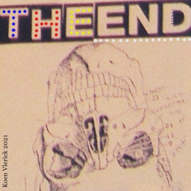 Digital Arts titled "THE END 2021" by Koen Vlerick, Original Artwork, 2D Digital Work