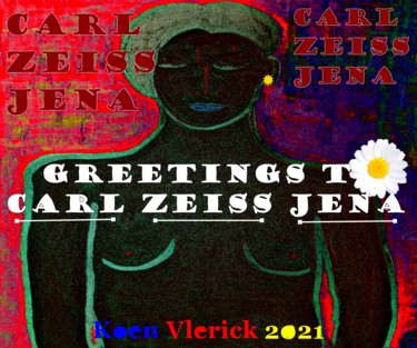 Digital Arts titled "GREETINGS" by Koen Vlerick, Original Artwork, 2D Digital Work