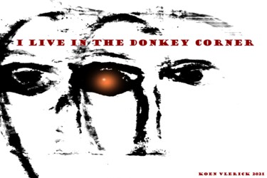 Digitale Kunst getiteld "THE DONKEY CORNER" door Koen Vlerick, Origineel Kunstwerk, 2D Digital Work