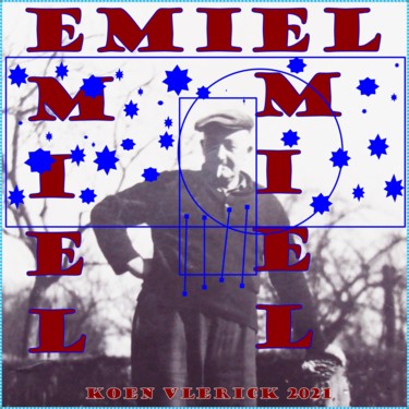 Цифровое искусство под названием "EMIEL" - Koen Vlerick, Подлинное произведение искусства, 2D Цифровая Работа