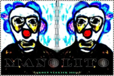 Digital Arts titled "MANOLITO" by Koen Vlerick, Original Artwork, 2D Digital Work