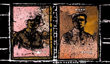 THE PARENTS Digitale Künste mit dem Titel "THE PARENTS" von Koen Vlerick, Original-Kunstwerk, 2D Digital Work