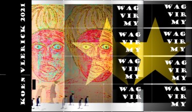 WAG Arts numériques intitulée "WAG" par Koen Vlerick, Œuvre d'art originale, Travail numérique 2D