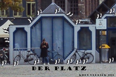 Digital Arts titled "DER PLATZ" by Koen Vlerick, Original Artwork, 2D Digital Work