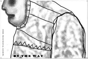 Arts numériques intitulée "ON THE WAY" par Koen Vlerick, Œuvre d'art originale, Travail numérique 2D