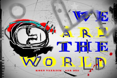 Digitale Kunst mit dem Titel "WE ARE TW" von Koen Vlerick, Original-Kunstwerk, 2D digitale Arbeit