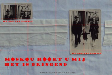 Artes digitais intitulada "MOSKOU HOORT U MIJ…" por Koen Vlerick, Obras de arte originais, Trabalho Digital 2D
