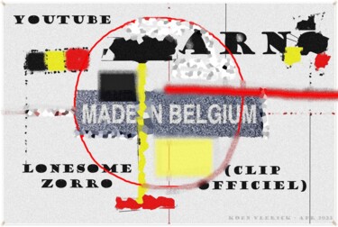 Digital Arts titled "MADE IN BELGIUM APR…" by Koen Vlerick, Original Artwork, 2D Digital Work