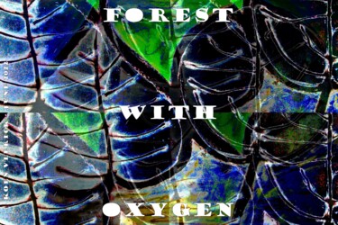 Grafika cyfrowa / sztuka generowana cyfrowo zatytułowany „FOREST WO” autorstwa Koen Vlerick, Oryginalna praca, 2D praca cyfr…