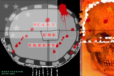 "SCARY UND CREEPY" başlıklı Dijital Sanat Koen Vlerick tarafından, Orijinal sanat, 2D Dijital Çalışma