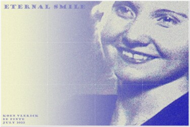 Цифровое искусство под названием "ETERNAL SMILE" - Koen Vlerick, Подлинное произведение искусства, 2D Цифровая Работа