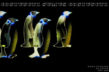 Arts numériques intitulée "CONIUNCTI SUMUS CON…" par Koen Vlerick, Œuvre d'art originale, Travail numérique 2D