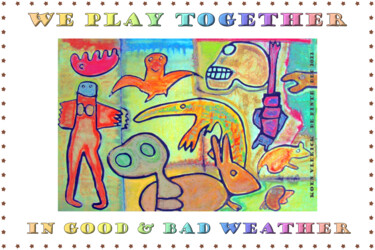 Arte digitale intitolato "THE PLAYGROUND GROU…" da Koen Vlerick, Opera d'arte originale, Lavoro digitale 2D