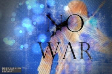 Digital Arts titled "NO WAY" by Koen Vlerick, Original Artwork, 2D Digital Work