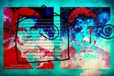Digital Arts titled "The boy with the re…" by Koen Vlerick, Original Artwork, 2D Digital Work