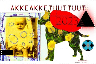 제목이 "AKKE AKKE 23"인 디지털 아트 Koen Vlerick로, 원작, 2D 디지털 작업