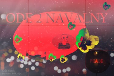 Digital Arts titled "ODE 2 NAVALNY" by Koen Vlerick, Original Artwork, 2D Digital Work