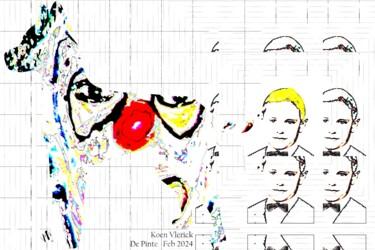 Digitale Kunst mit dem Titel "LOOK FOR THE BOY WI…" von Koen Vlerick, Original-Kunstwerk, 2D digitale Arbeit