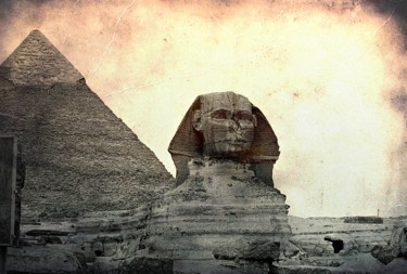 Fotografie getiteld "Sphinx" door Patrick Koenig, Origineel Kunstwerk, Film fotografie