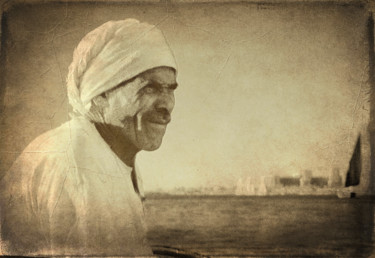 Fotografia zatytułowany „Regard sur  le Nil” autorstwa Patrick Koenig, Oryginalna praca, Fotografia filmowa