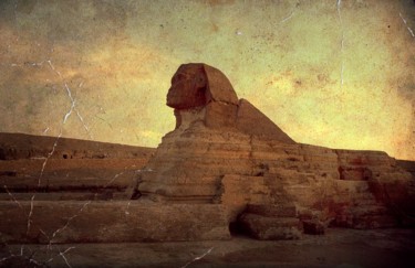 Photographie intitulée "Le Sphinx" par Patrick Koenig, Œuvre d'art originale, Photographie argentique