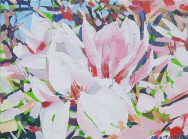 #5 Painting titled "#5" by Anastasija, Original Art, Oil