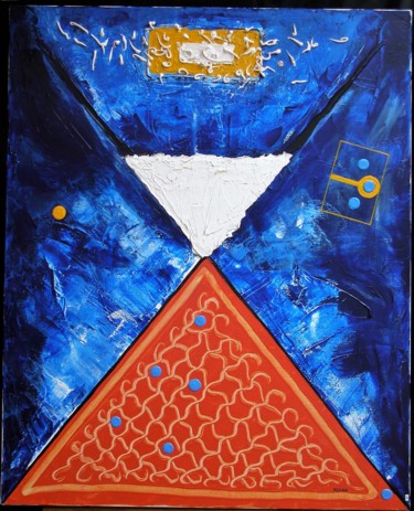 Pittura intitolato "PROCREA" da Kogan, Opera d'arte originale, Acrilico