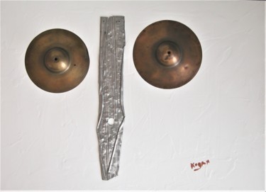 Painting titled "CYMBALS" by Kogan, Original Artwork, Acrylic