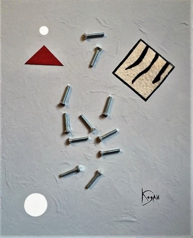 Schilderij getiteld "SCATTERING" door Kogan, Origineel Kunstwerk, Acryl
