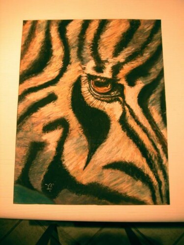 Drawing titled "LE ZEBRE A L'OEIL!!" by Koki, Original Artwork, Other