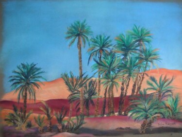 Drawing titled "oasis" by Koki, Original Artwork, Other