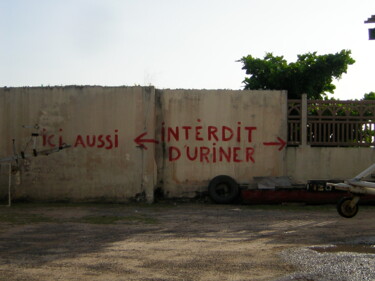 Photographie intitulée "interdit Gabonais ;…" par Koki, Œuvre d'art originale