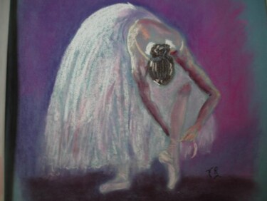 Картина под названием "danseuse" - Koki, Подлинное произведение искусства