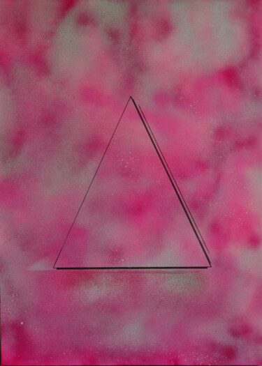 Pintura intitulada "shapes #ArtistSuppo…" por Kolir, Obras de arte originais, Tinta spray