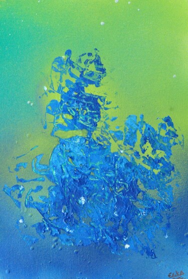 Malarstwo zatytułowany „War #ArtistSupportP…” autorstwa Kolir, Oryginalna praca, Farba w spray'u