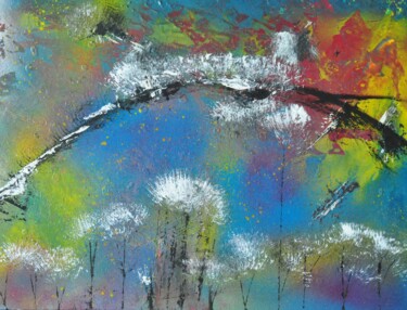 Malerei mit dem Titel "Campo #ArtistSuppor…" von Kolir, Original-Kunstwerk, Sprühfarbe