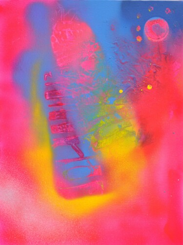 Картина под названием "pet #ArtistSupportP…" - Kolir, Подлинное произведение искусства, Рисунок распылителем краски