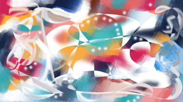 Artes digitais intitulada "Bubble" por Kolir, Obras de arte originais, Pintura digital