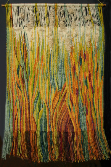 Art textile intitulée "Травы" par Tatiana Kolobova, Œuvre d'art originale, Tapisserie