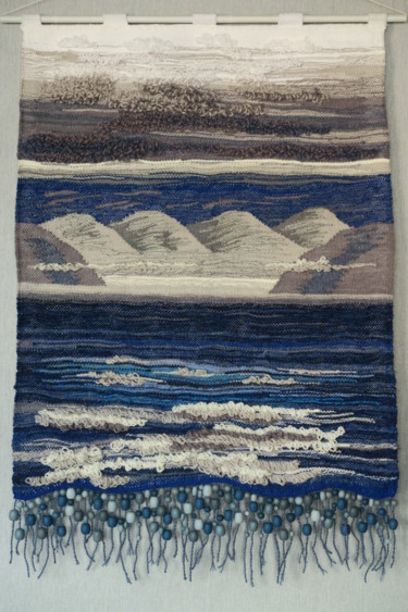 Textile Art titled "Байкальская сюита" by Tatiana Kolobova, Original Artwork, Tapestry