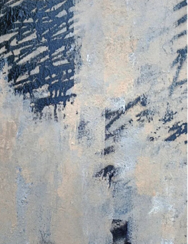Картина под названием "Buff #2" - Komet, Подлинное произведение искусства, Рисунок распылителем краски Установлен на Деревян…