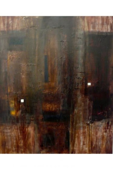 Painting titled "terre" by Koming, Original Artwork